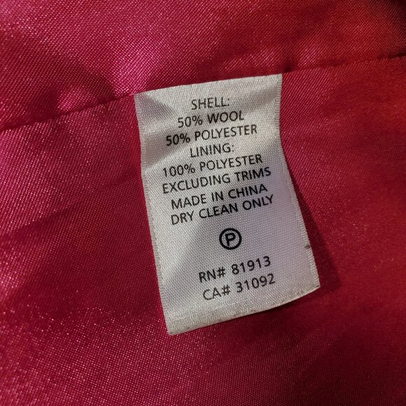 Anthropologie X Plenty by Tracy Reese Elimovna Embroidered Wool Peplum Coat - Picture 8 of 8